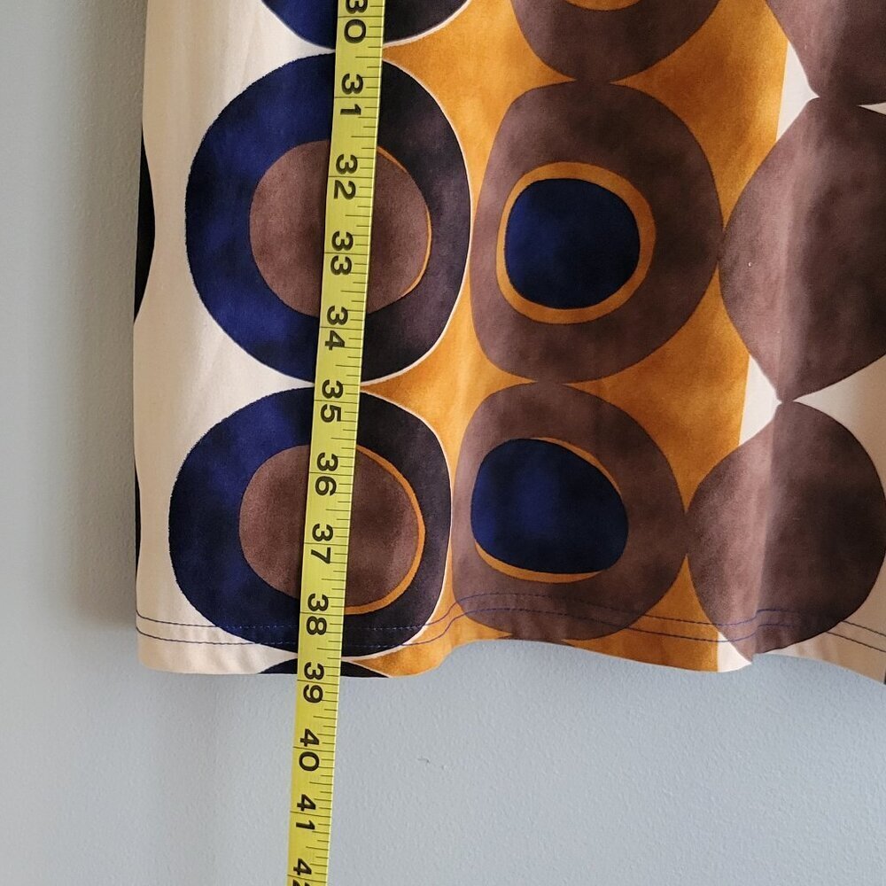 Joseph Ribkoff Mod Abstract Retro Sheath Dress Size 10 - Picture 5 of 9